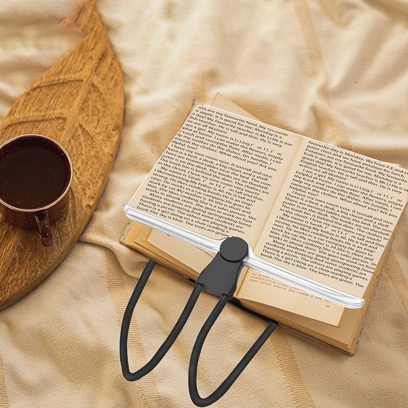 Hot sale LED light hanging large screen reading magnifier desktop magnetic magnifier suitable for elderly neck wearing reading