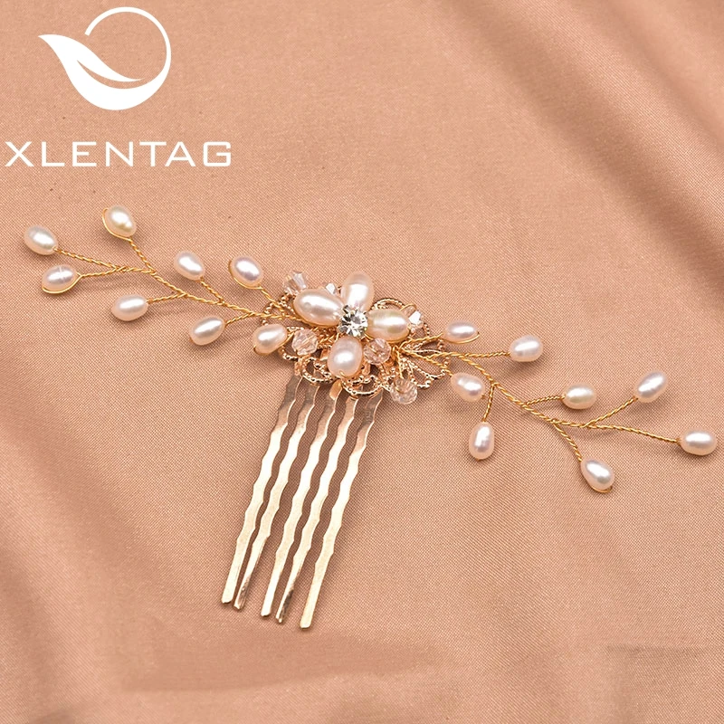 Hairpin New Vintage Hair Clip Set Natural Freshwater Pearl Clip For Women Hair Accessory Birthday Gift