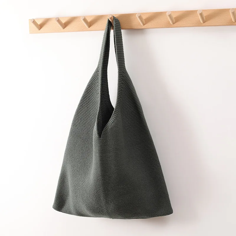 2024 Wholesale Factory Price New Creative Simple Fashion Vest Knitted Handbag For Women