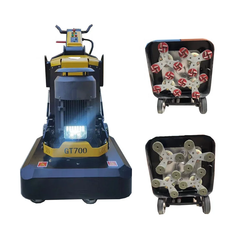 Industrial Floor Polishing Machine Automatic water jet diamond grinding Electric Concrete Grinder for road