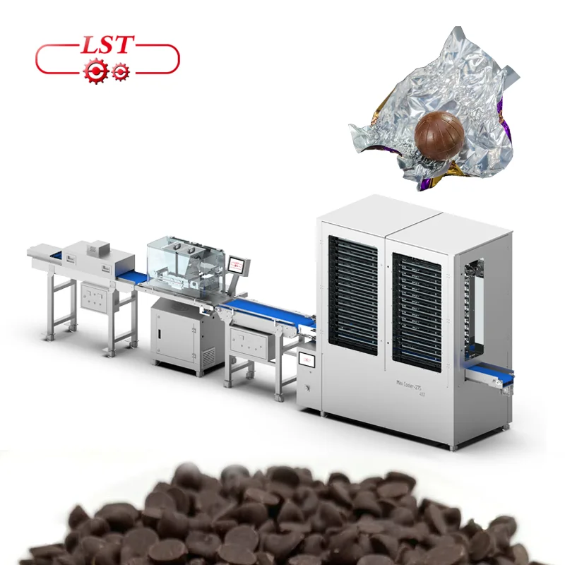 LST Center Filling Chocolate Depositor Machine Automatic One Shot Chocolate Making Machine