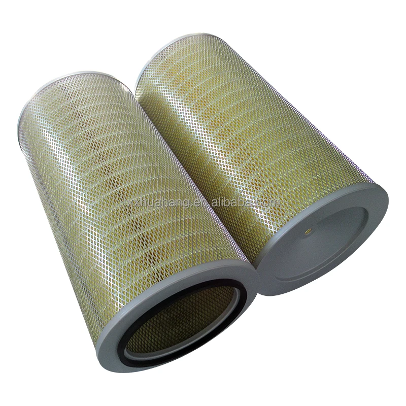 Huahang supply high quality air compressor filter cartridge dust collection filter cartridge