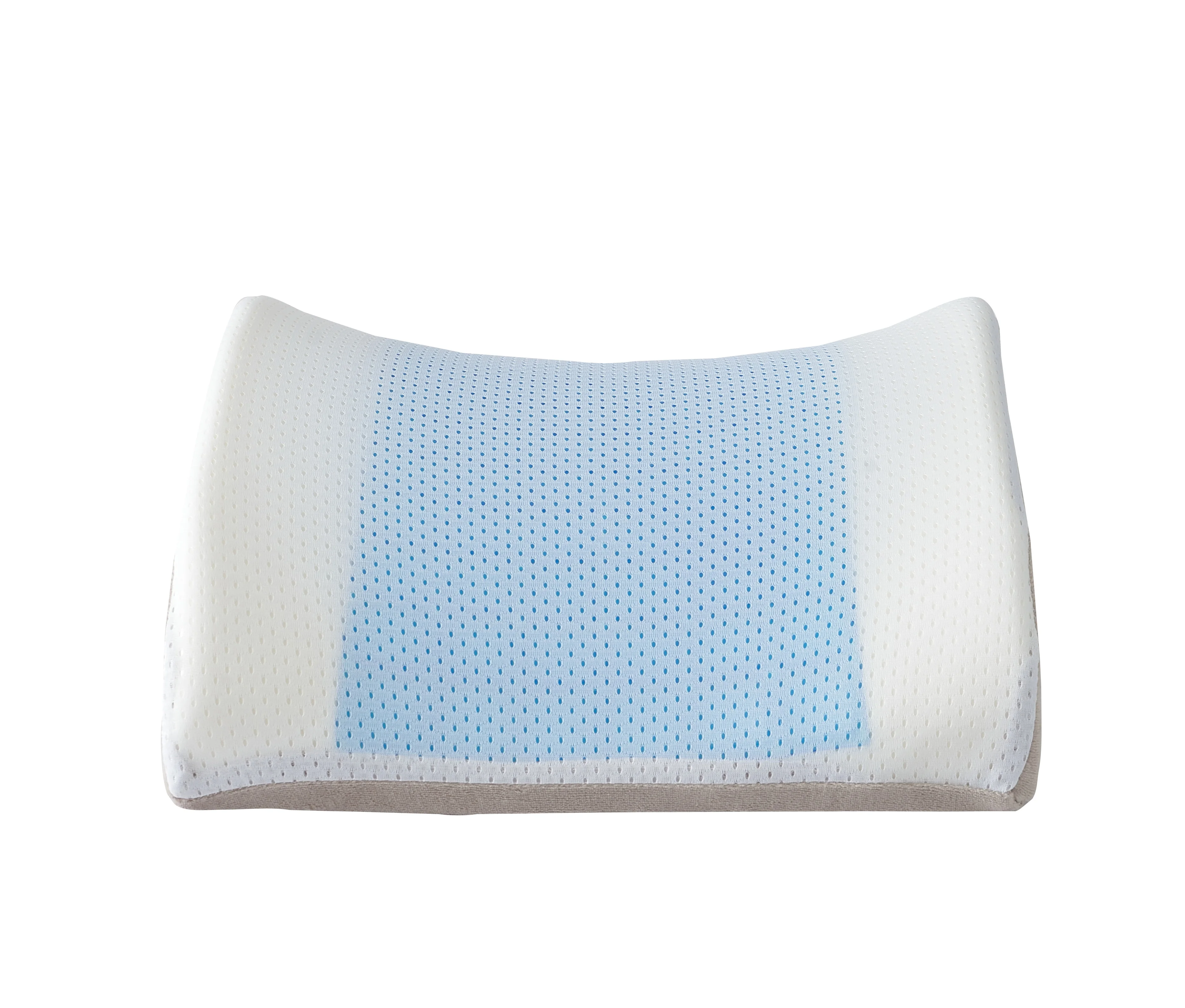 Gel Office Seat Lumbar Support Back Pain Relief Cushion With Double Strap