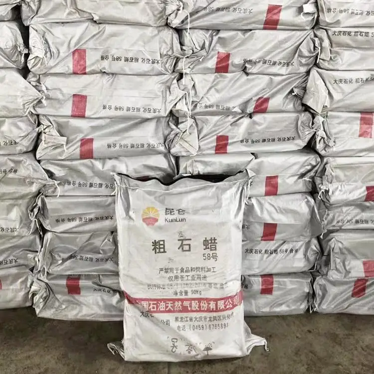 Fully/semi Refined Paraffin Wax Kunlun For Making Candle (54/56/58/60) Cas 8002-7402