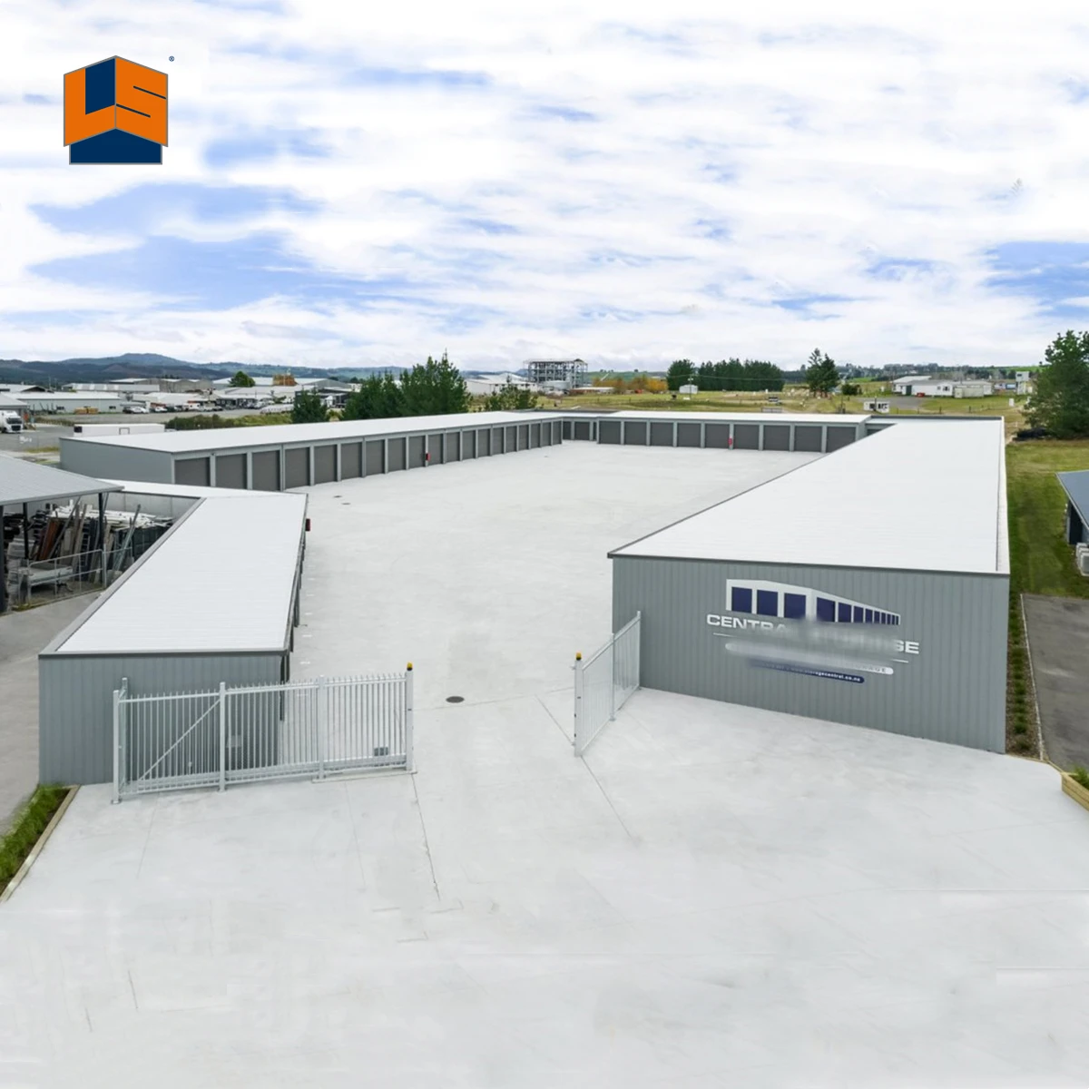 China nice design steel structure garage storage warehouse