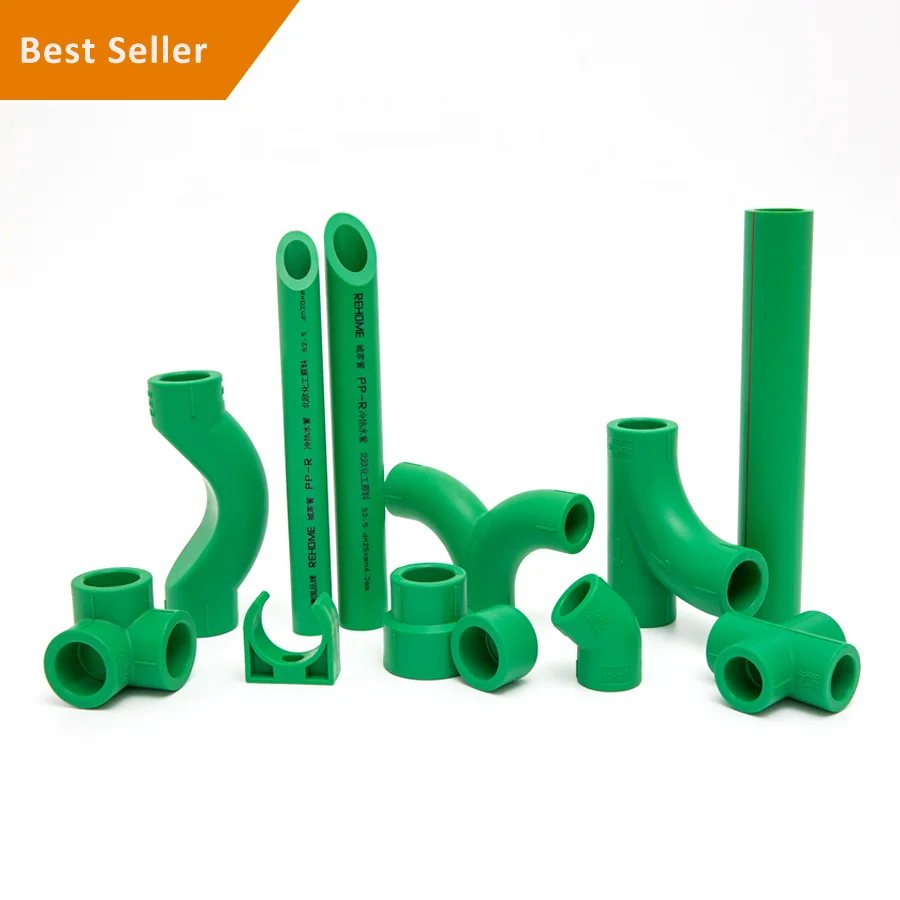 Wholesale Custom Plumbing Materials Plastic Water Polyethylene Aluminum ppr union PPR Pipe Fittings