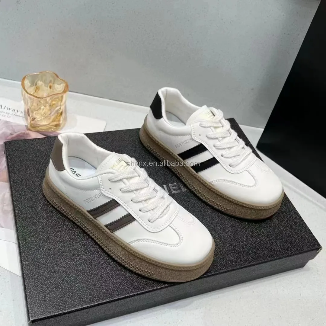 Sports Shoes,Thick Soled Casual Board Shoes,New Leather Versatile,High Rise Soft Soled Shoes