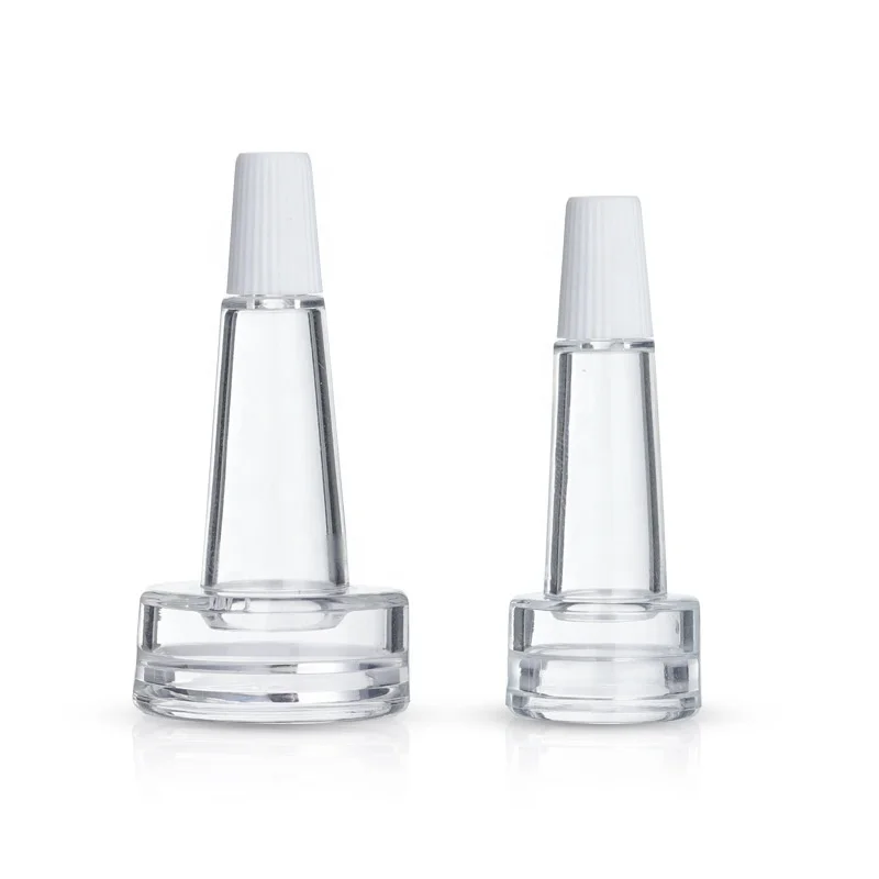 Wholesale Cosmetic Packaging 5ml 8ml 10ml Glass Penicillin Bottle 15ml 20ml Transparent Glass Vials with Butyl Rubber