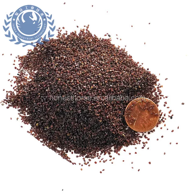 Sandblast garnet sand 3060 mesh for water treatment