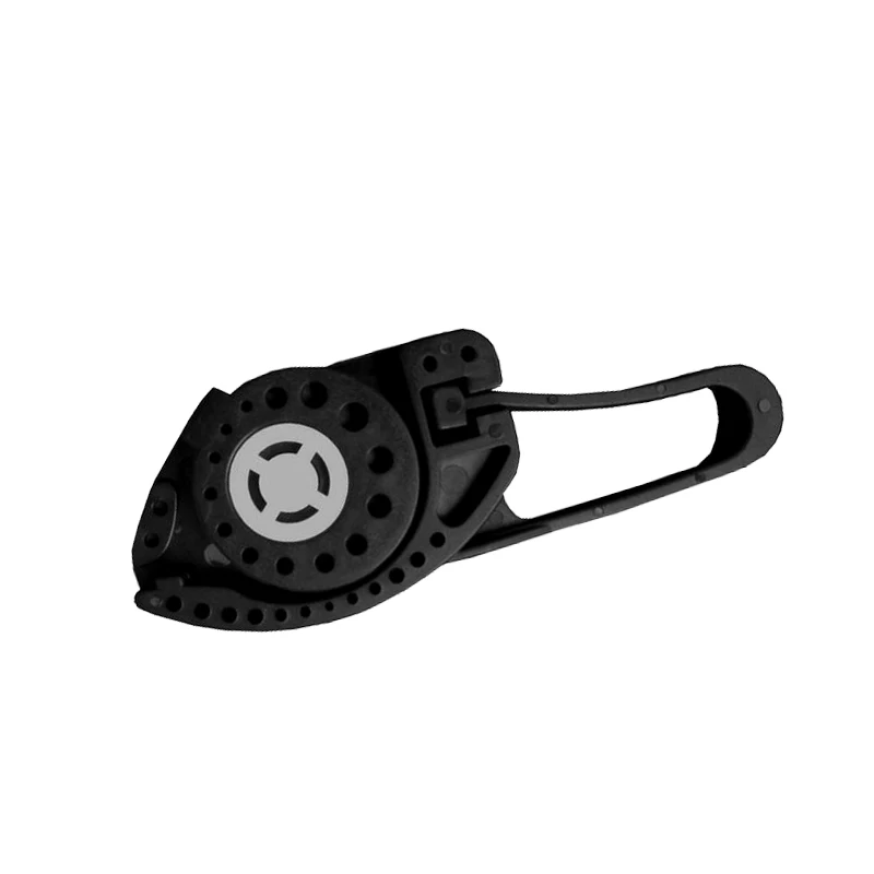 Fiber optic drop cable clamp is used for fixing the FTTH drop cable