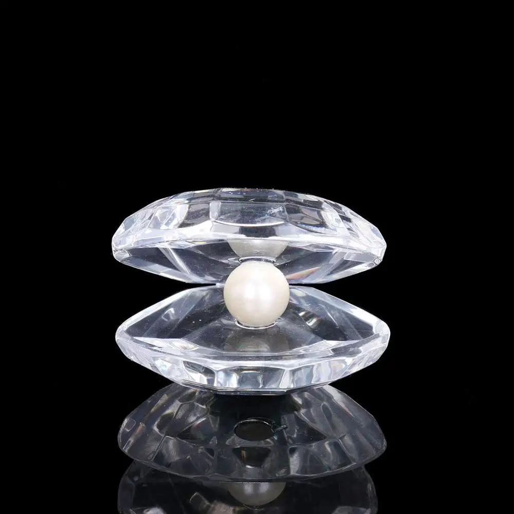 Factory price crystal sea shell Beautiful Shining Crystal Oyster Shell for gifts