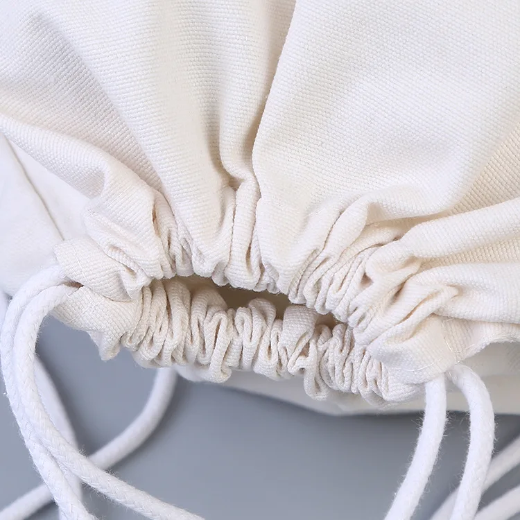 Portable Travel Waterproof Cotton Bag Drawstring Bag
