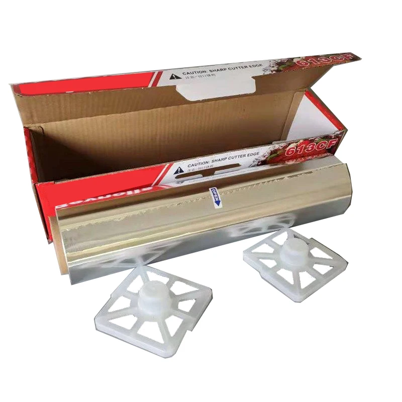 Food Grade Disposable 300m 20 micron Foil Paper Aluminum Tin Wrapper Packaging Food baking  aluminium foil roll for kitchen use