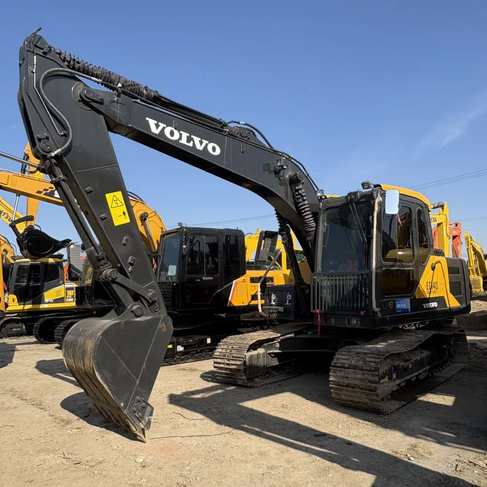 Fuel Efficiency Second Hand Crawler Excavator Original Engine Volvo 140 Excavator Used Digger EC140 210 For Mining