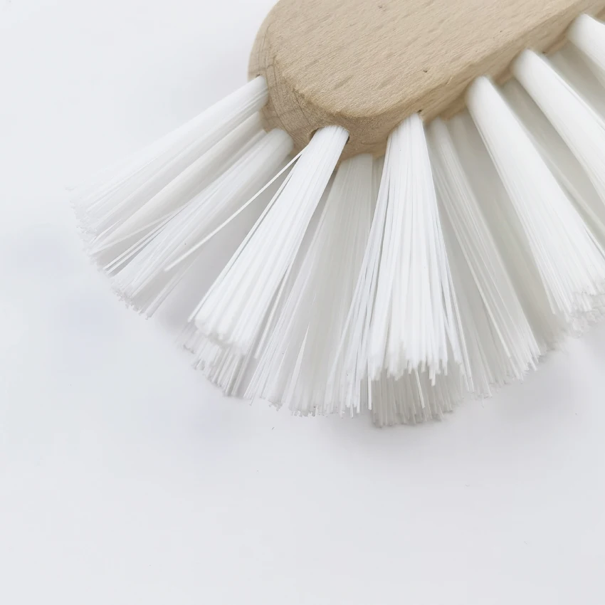 Прямая продажа с фабрики, щетка из Букового дерева с длинной ручкой, нейлоновая щетка, щетка для стекла, щетка для чистки бутылок