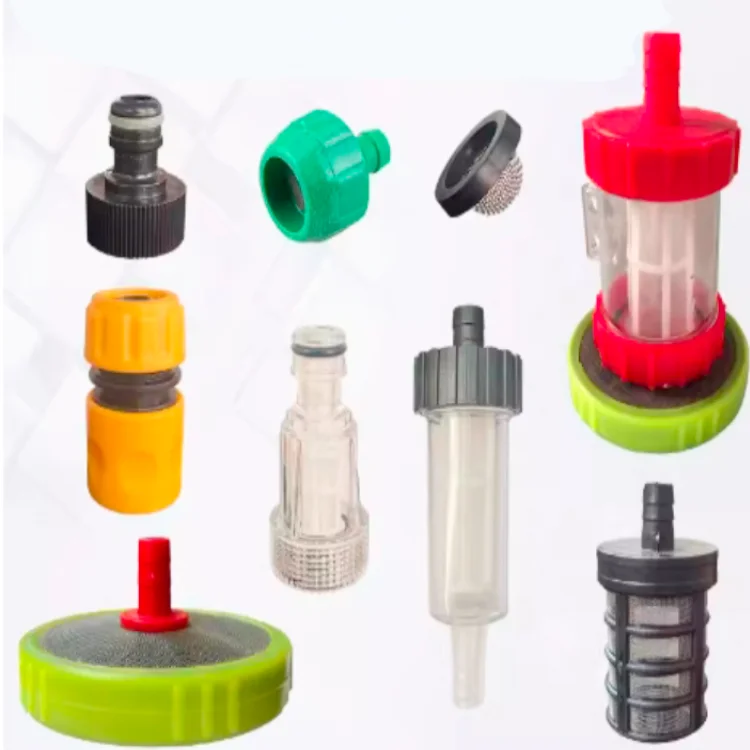 Household portable ultra-high pressure car washing machine Cleaning machine transparent steel wire inlet pipe filter