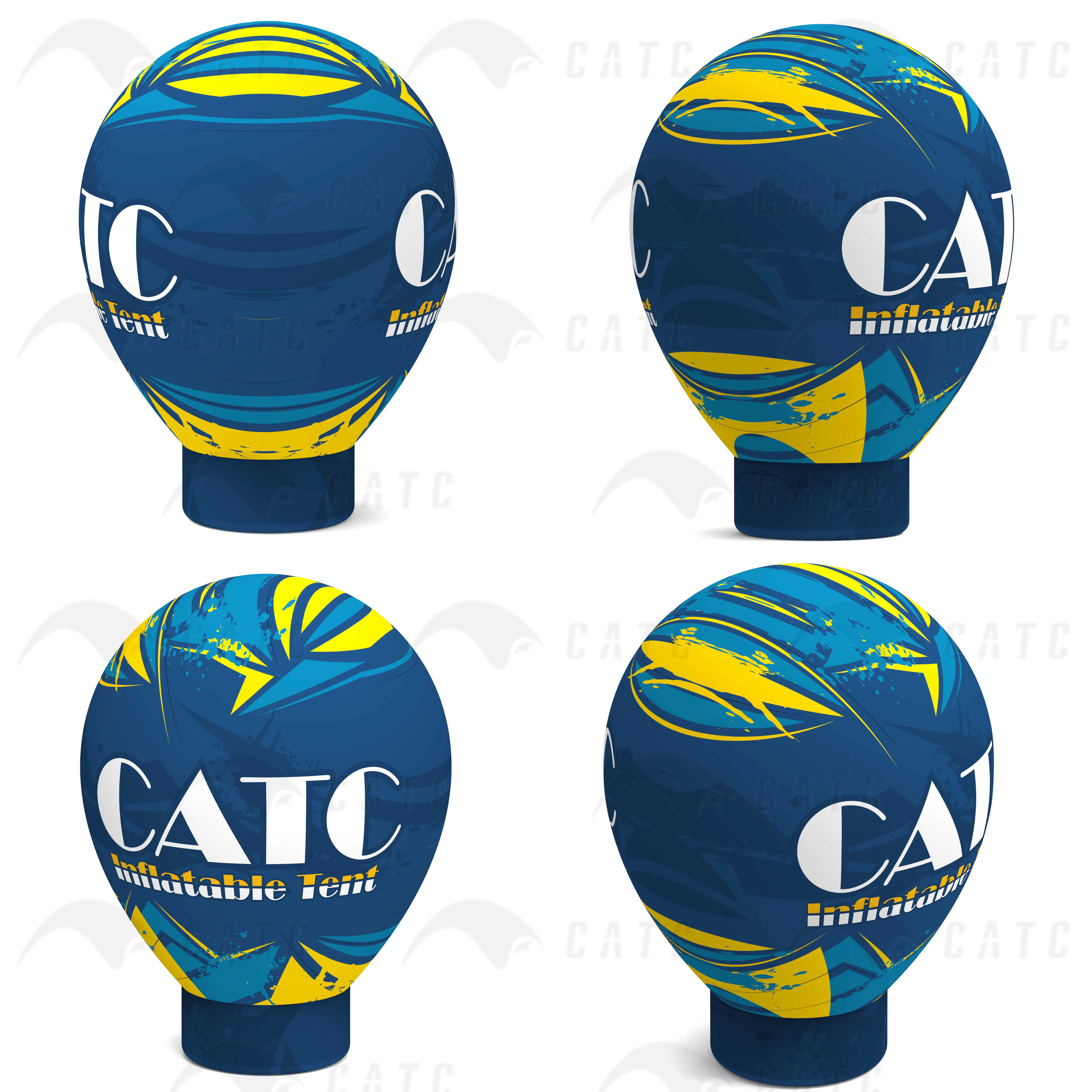 CATC Inflatable Balloon for Outdoor Events Display Blower Included Inflatable Ground Balloon for Advertising Promotion