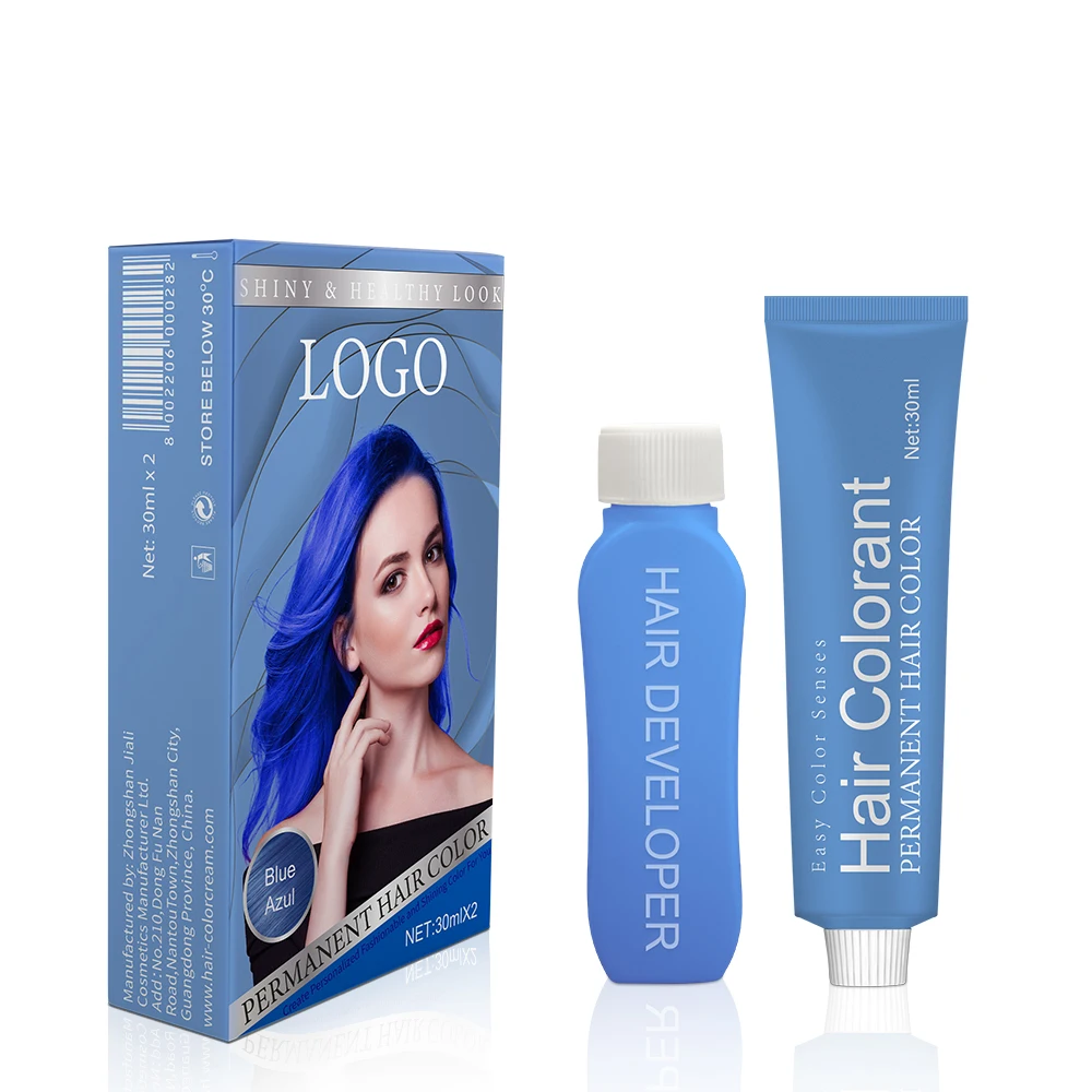 Wholesale Nature Professional Private Label PPD Free And Ammonia Free Permanent Hair Dye Color Cream