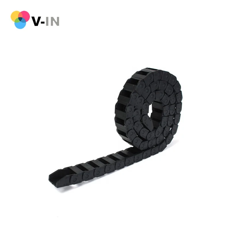 10*10mm Cable Drag Chain for HP Printer T120 T520 Continuous Ink Supply System for HP 711 Hose Cable Chain