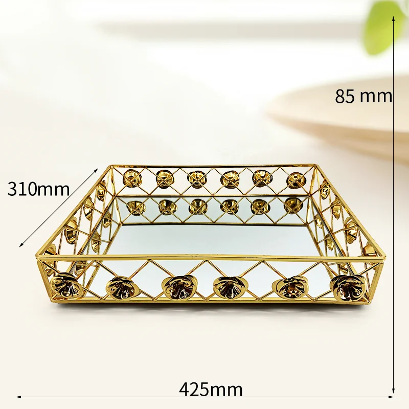 Factory Wholesale Unique Dinner Under Wedding Turkish Candy Dish Trays In Bulk Tea Use And Throw Plates