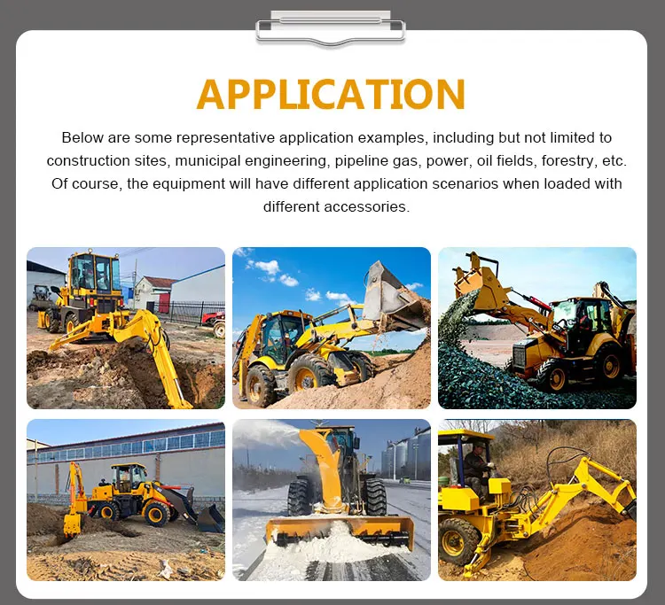 2ton Backhoe loader backhoe loaders for sale small tractor with loader and backhoe WZ30-25