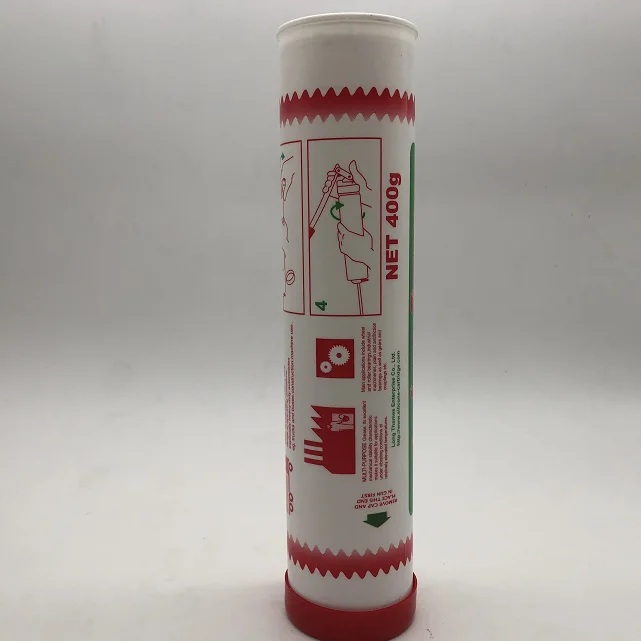 Wholesale 400g Oil Lubricant Plant Grease Tube Empty PP Grease Cartridge Tube