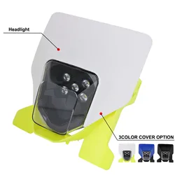 Motorcycle MX Enduro Dirt Bike LED Headlight Headlamp for H onda CRF450L CRF450XR 2019-2020