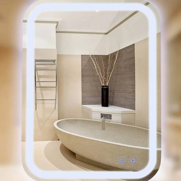 Modern Salon Mirror Wall Full Body Dressing Defogger Full Length Led Mirror Smart Bath Mirror for bedroom