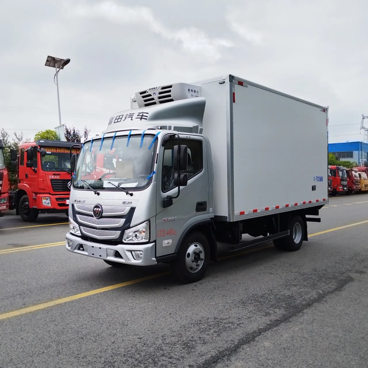 Грузовик-рефрижератор 5 тонн Foton фургон для морозильной камеры 4x2 грузовик-рефрижератор продажи еда мясная рыба