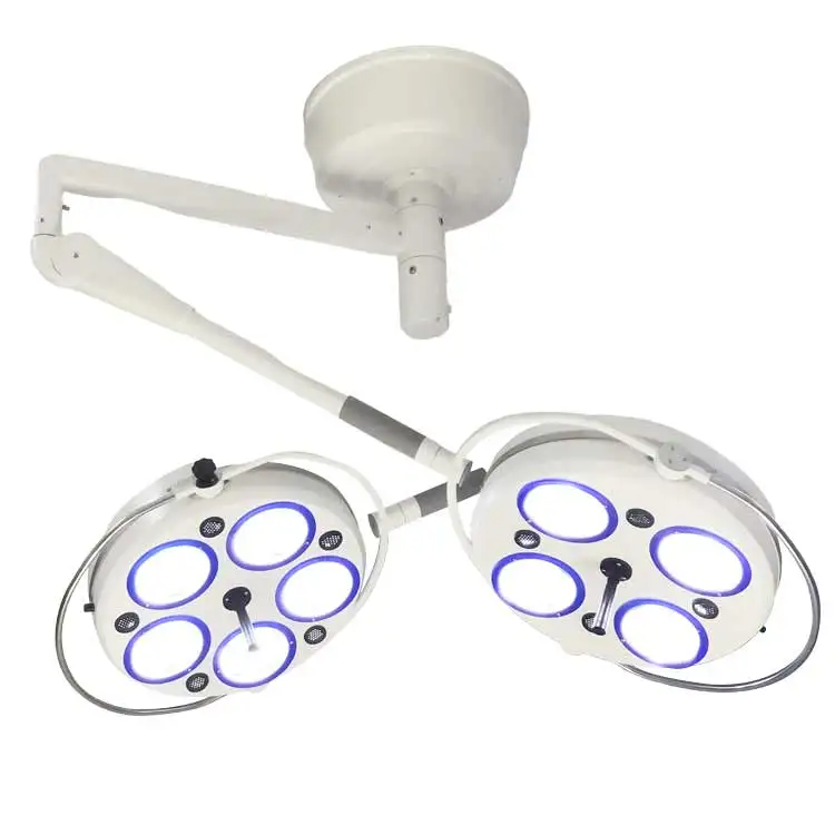 Double Dome Head Surgical Light Ceiling Led Operating Lamp For Hospital Room Equipment