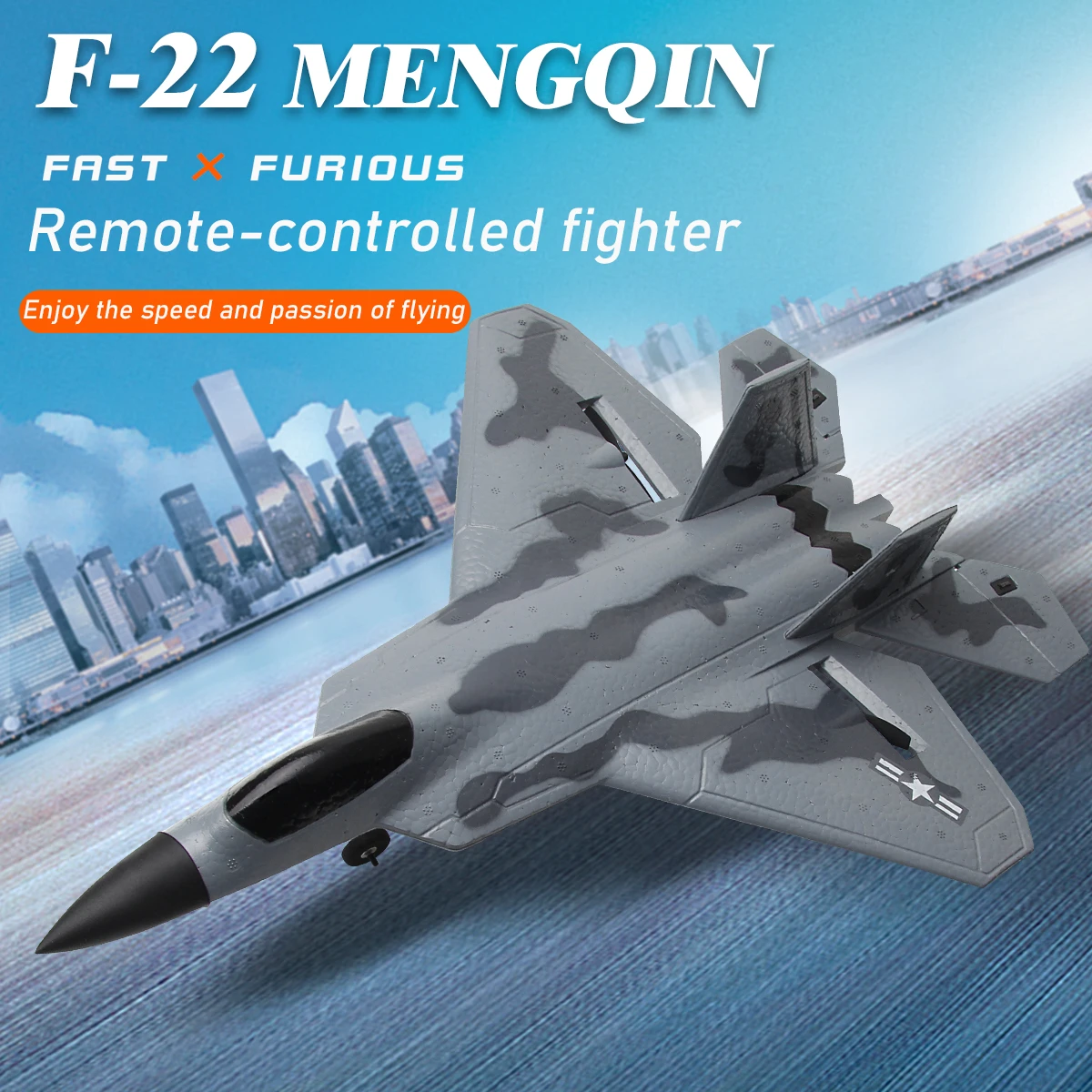 FX922 6 Axis Gyro Automatic Balance Function Remote Control Aircraft Auto Flight Control EPP Material Glider RC Plane