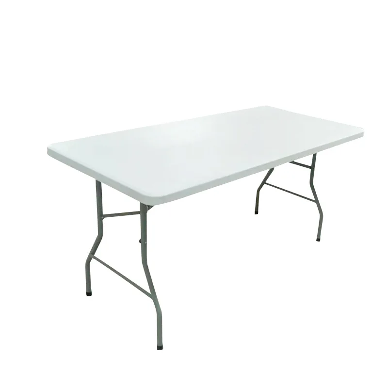 cheap 6FT 180cm rectangle folding table plastic folding tables for outdoor event