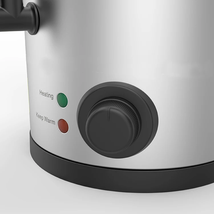 Commercial Electric Stainless Steel Instant Coffee Dispenser Percolator Hot Bucket Catering Equipment for Household Outdoor Use