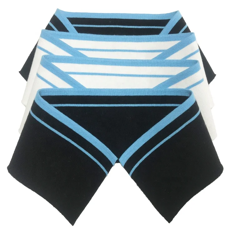 
Factory Customized Flat Rib Collar With Stripe For Polo t Shirts 