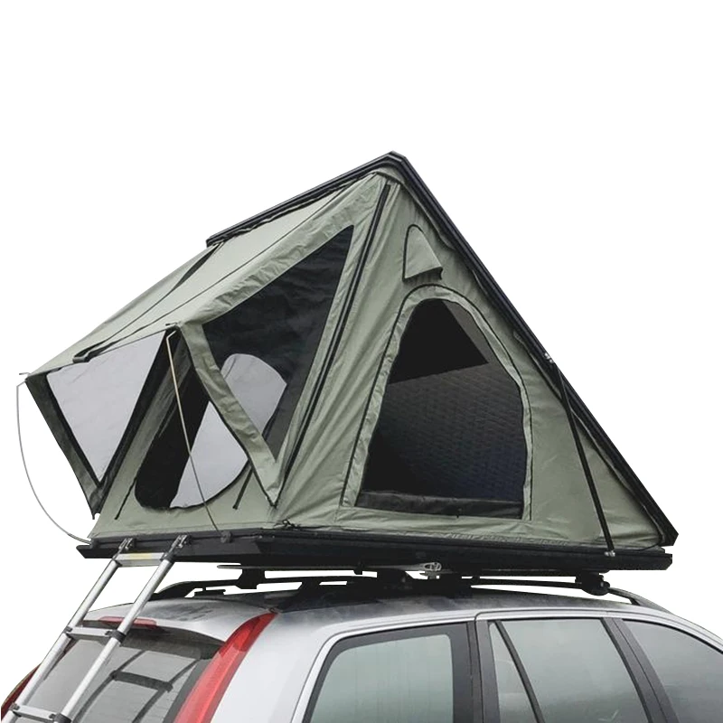 China Manufacturer Supply Waterproof Camping Car Trailer Aluminium Hard Shell Roof Top Tent