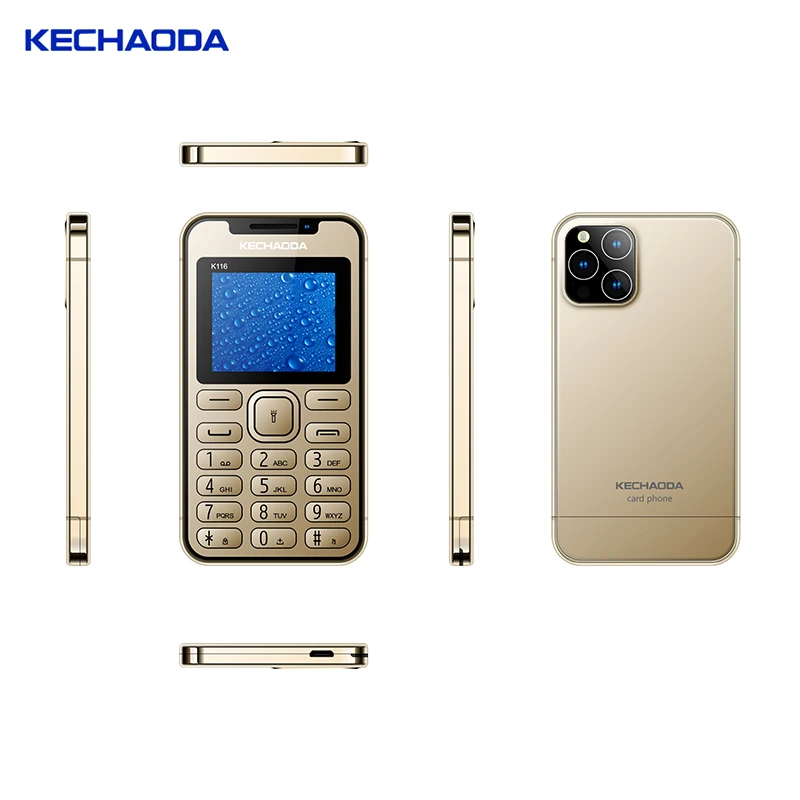 KECHAODA K116 оригинальные новые дешевые простые телефоны GSM глобальная версия