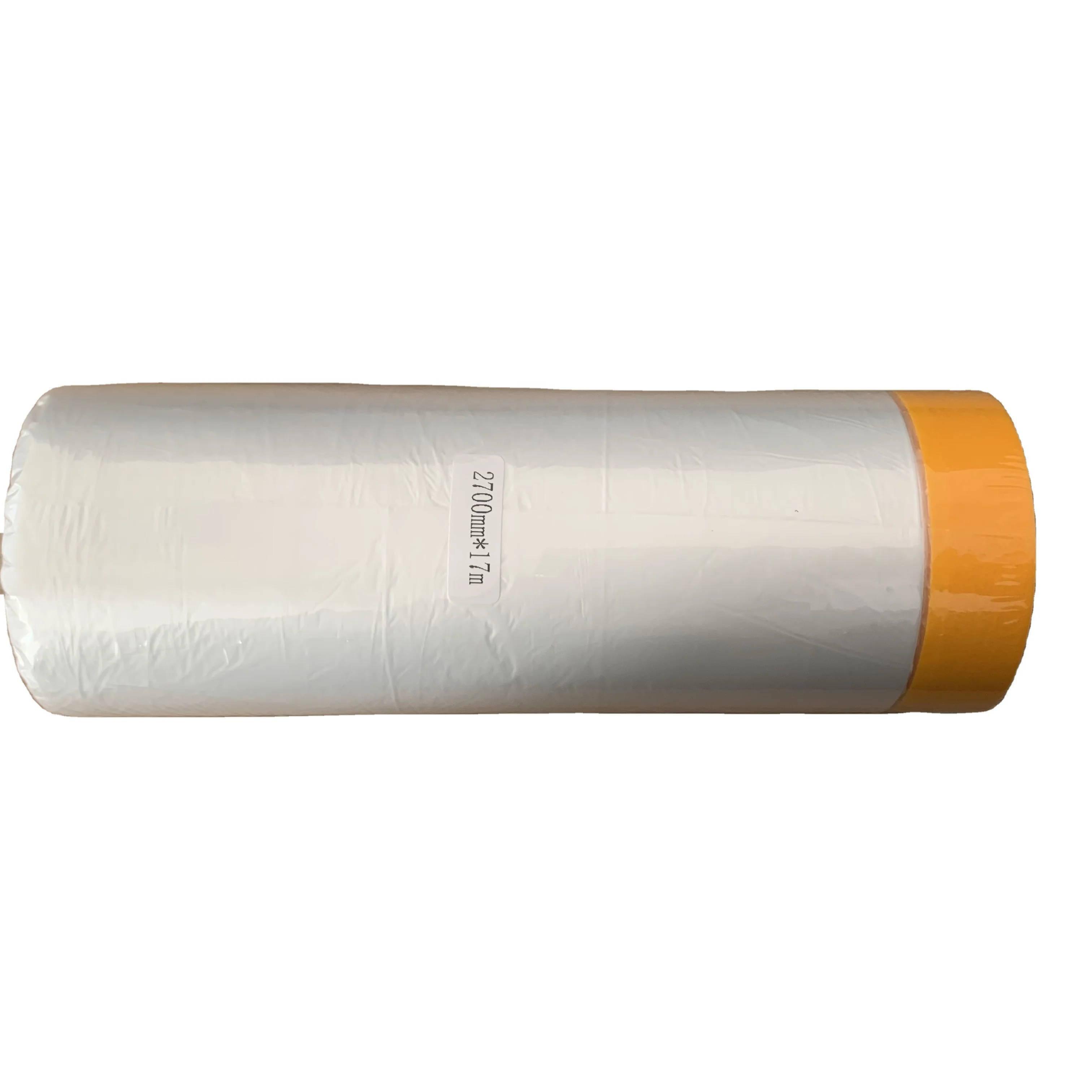 HDPE 8 micron Plastic Paint Masking Film Covers in Roll