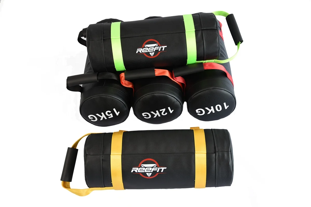 
Weight Lifting Strength Training 10 kg Energy Pack Power Bag Durable High Quality Carbon Material Surface Whole Silk Thread Sewn 