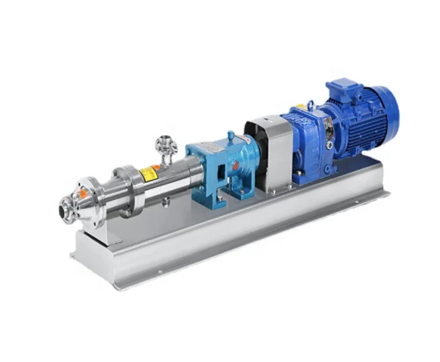 stainless steels G Series Single Screw Pumps