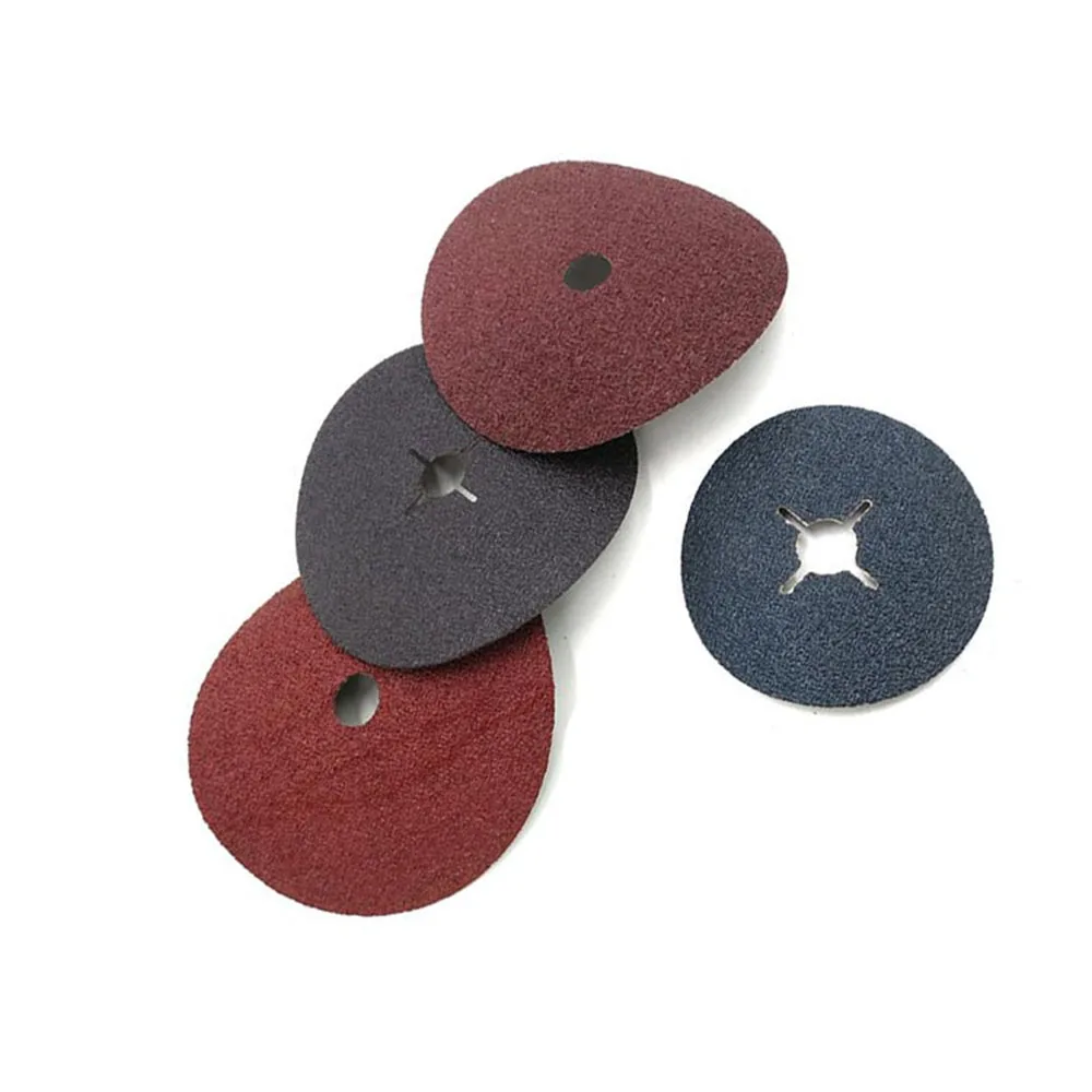 2021 new kind red aluminum oxide brushed abrasive grinding disc fibre disc