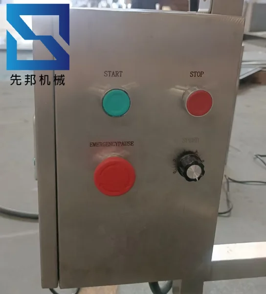 Durable 304 Stainless Steel Conveyor Cart Fresh Produce PVC Rubber Bearing Gear Engine Fruit Beverage Handling Durable Fruit Bag