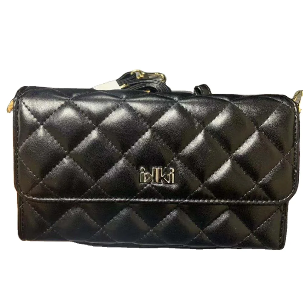 
OEM Wallet Purse Case, Bling PU Leather Crossbody Mobile Cell Phone Case Card Holder with Detachable Long Chain For iPhone X 