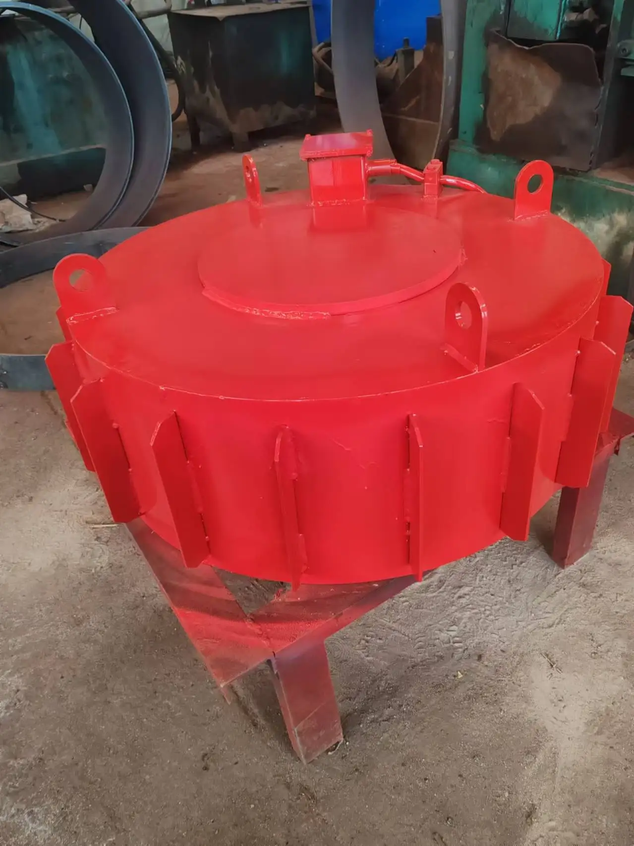 Good Price RCDB High-Alumina Electric Magnetic Iron Remover Suspended On Belt Conveyer