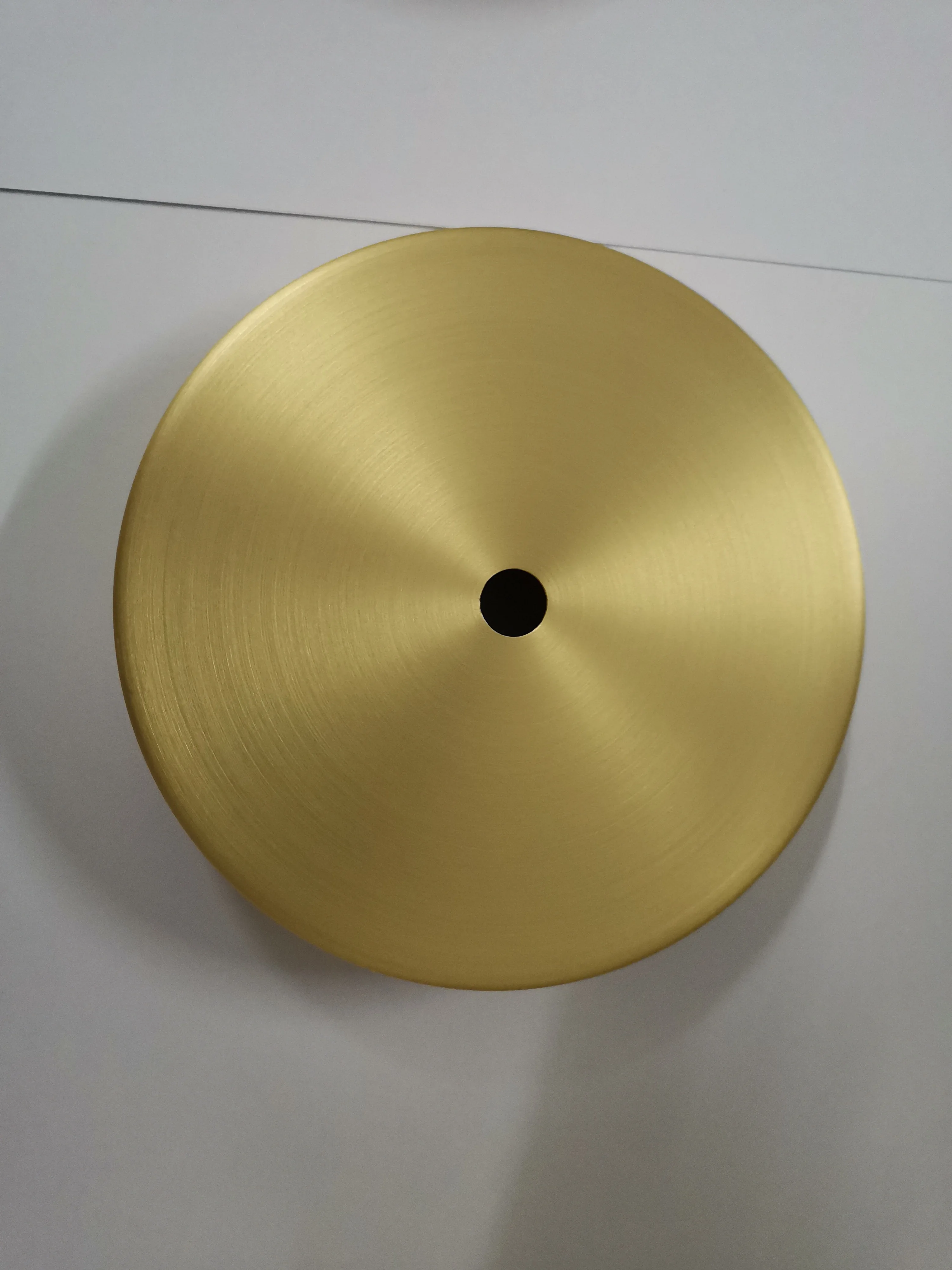 Высокое качество Dia80mm ;100 мм Потолочная пластина Чистая латунь люстра из материала потолок Роза навес круглый