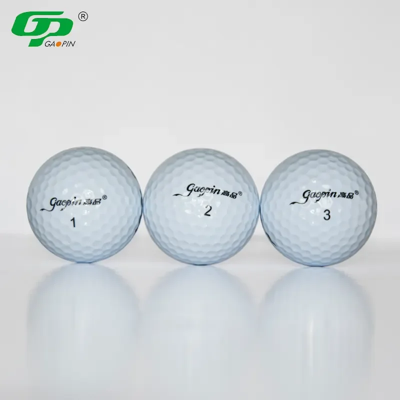 Free Sample Custom Logo Golf Tournament Urethane Balls Golf 2 Layer 3 Layer 4 Layers Tournament Golf Ball Indoor Outdoor