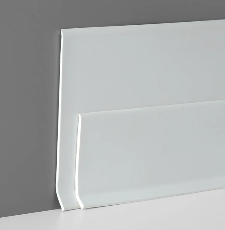 Factory supply hot sales flexible baseboard molding vinyl cove base flexible skirting board Rubber Flooring skirting board