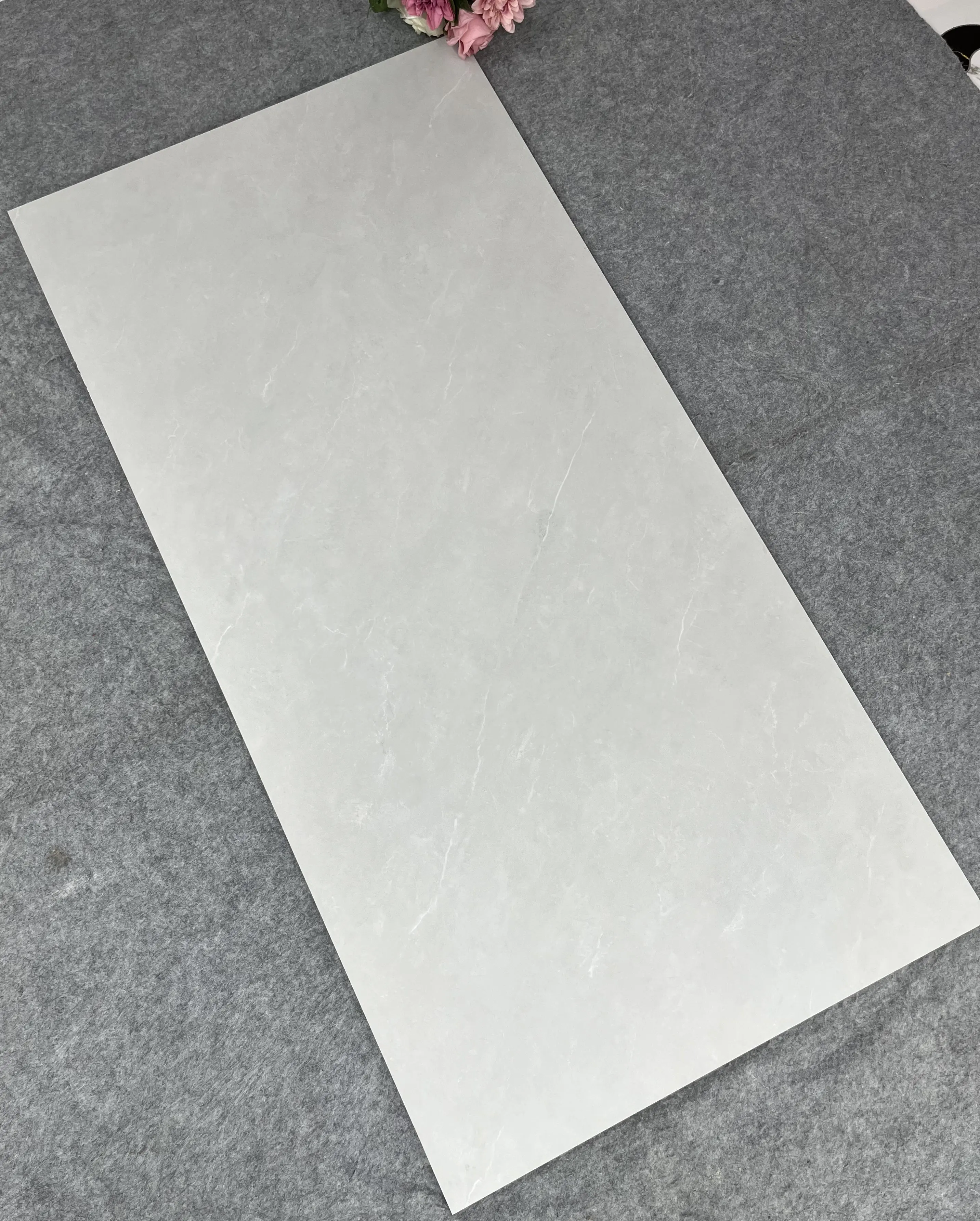 Natural Stone Look Marble Full Satin Matt Building Materials 600x1200  Porcelain Ceramic Tiles for Home Office Airport