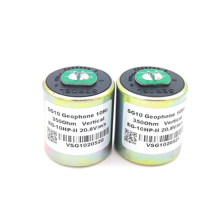 SG10 geophone sensor 10Hz Vertical seismic geofono high precision geophone 10 Hz