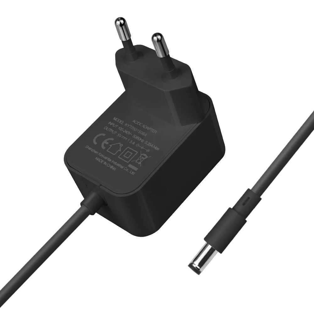 KR US EU вилка CE FCC RoHs KC Сертифицированный адаптер питания 5V 6V 12V