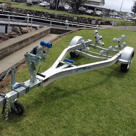 Aluminum boat trailer